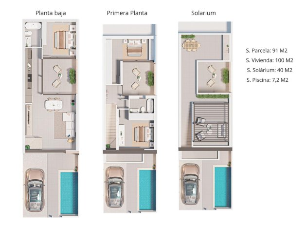 Nouvelle construction - Town House - San Pedro del Pinatar - Pueblo