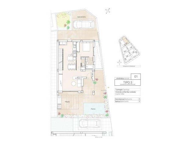 Nieuwbouw Woningen - Villa - Hondón de las Nieves - Center