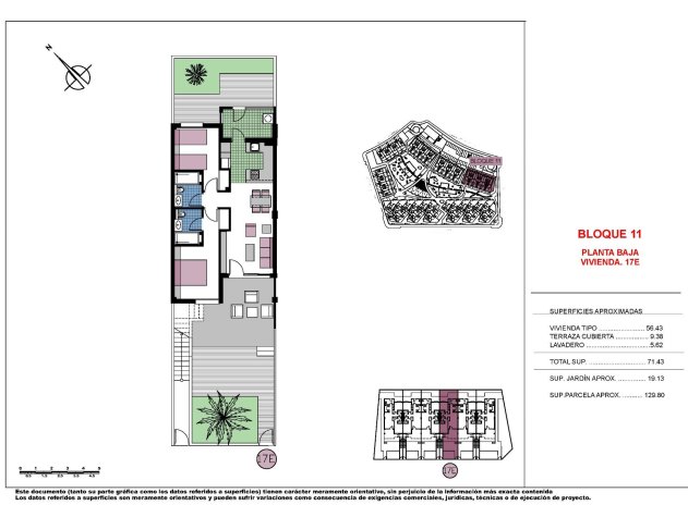 Nieuwbouw Woningen - Bungalow - Pilar de la Horadada - Mil Palmeras