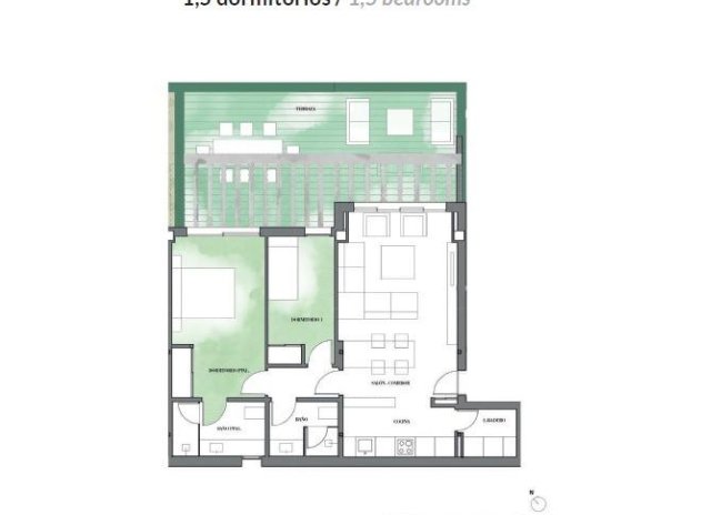 New Build - Apartment / flat - Mijas - La Noria Golf