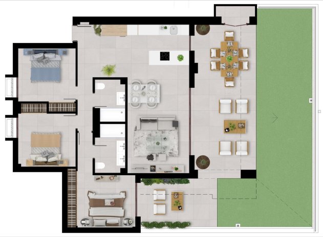 Obra nueva - Apartamento / piso - Istán - Cerros De Los Lagos