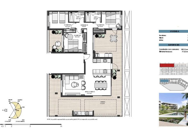 New Build - Penthouse - Torre Pacheco - Santa Rosalia Lake And Life Resort