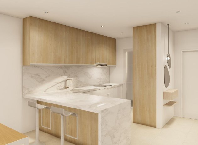 Nieuwbouw Woningen - Appartement - Pilar de la Horadada - Playa de las Higuericas