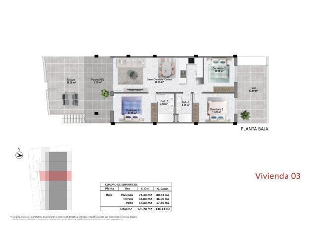 Obra nueva - Apartamento / Piso - Pilar de la Horadada - pueblo