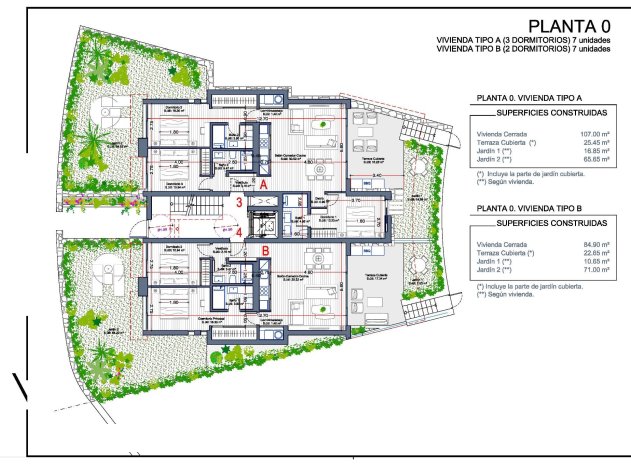 New Build - Apartment / flat - La Manga del Mar Menor - Las Orquídeas