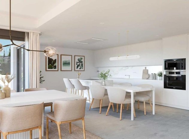 Nieuwbouw Woningen - Rijwoning - San Juan de Alicante - Cabo de las Huertas