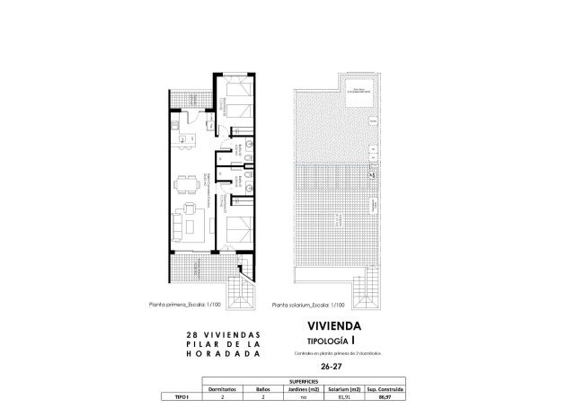 Obra nueva - Apartamento / Piso - Pilar de la Horadada - pueblo