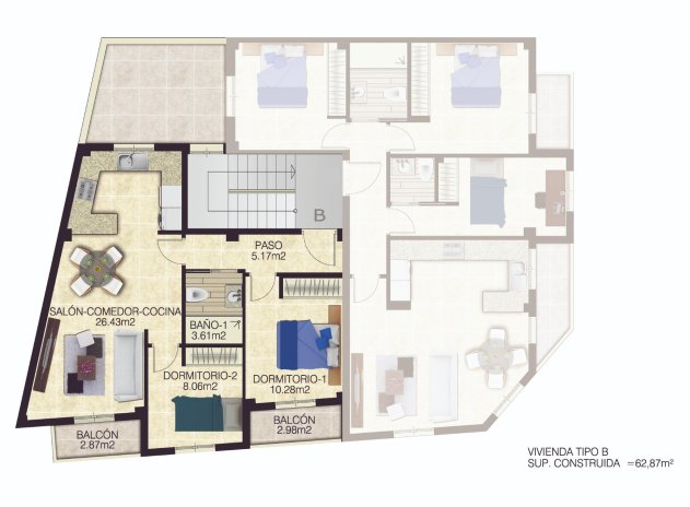 Nouvelle construction - Appartement - Jacarilla - pueblo