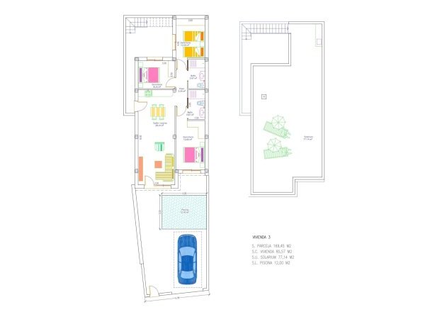 New Build - Villa * - San Javier * - pueblo