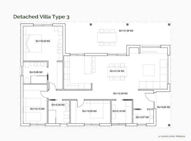 Nieuwbouw Woningen - Villa - Penàguila - El Olivar