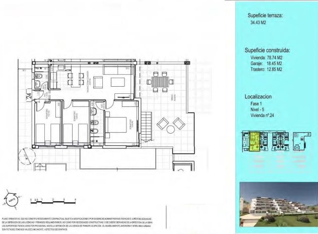 Nieuwbouw Woningen - Appartement - Vera - Costa de Almería