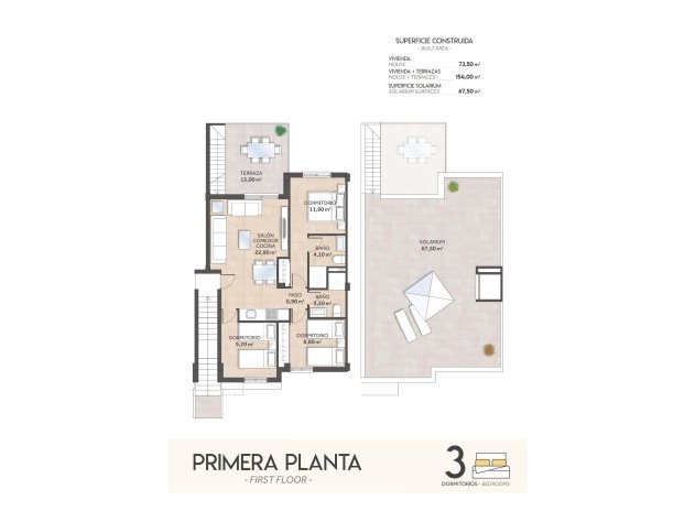 Nieuwbouw Woningen - Appartement - San Miguel de Salinas