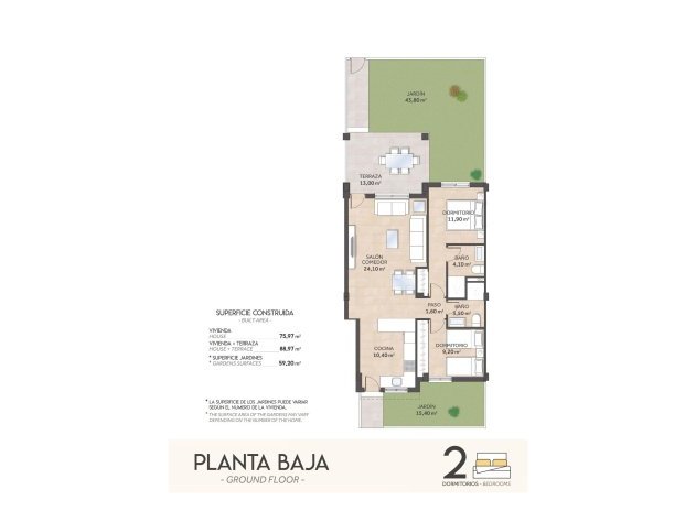 Nieuwbouw Woningen - Appartement - San Miguel de Salinas