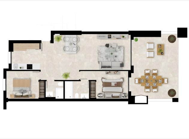 Nieuwbouw Woningen - Appartement - Casares - Costa del Sol