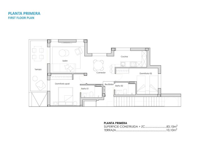 Nouvelle construction - Appartement - Torre Pacheco - Santa Rosalia Lake And Life Resort