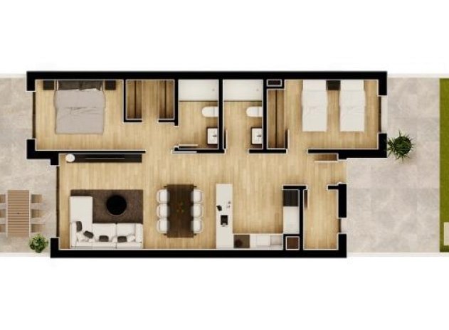 Nieuwbouw Woningen - Appartement - Monforte del Cid - Alenda Golf