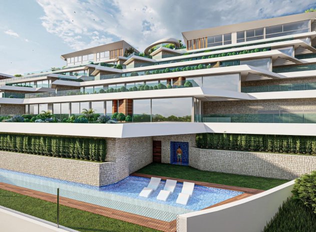 Neue Gebäude - Wohnung - Calpe - Mascarat