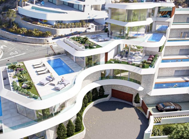 Neue Gebäude - Wohnung - Calpe - Mascarat