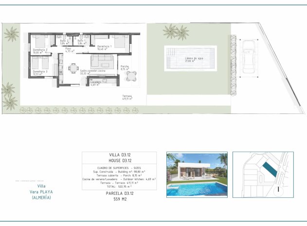 Nieuwbouw Woningen - Villa - Vera - Costa de Almería