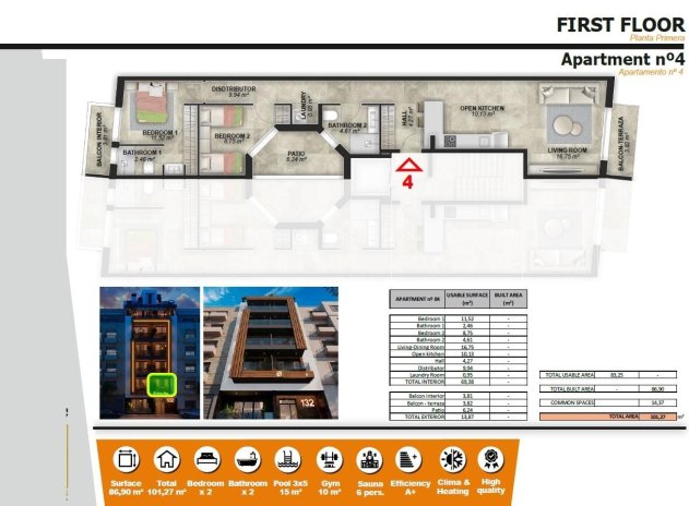 Nieuwbouw Woningen - Appartement - Torrevieja - Playa del Cura