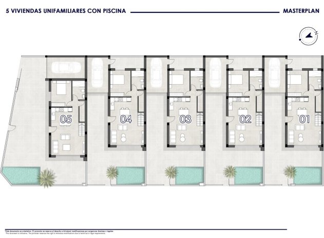 Nieuwbouw Woningen - Villa - San Pedro del Pinatar - Polideportivo