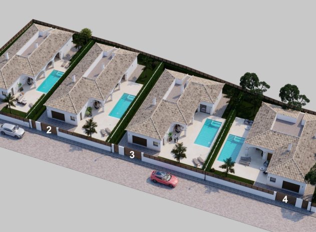 Nieuwbouw Woningen - Villa - San Pedro del Pinatar - Lo pagan