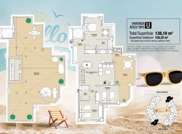 Neue Gebäude - Wohnung - La Manga del Mar Menor - La Manga Del Mar Menor