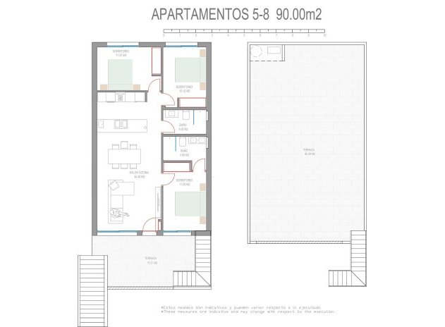 Nieuwbouw Woningen - Appartement - Pilar de la Horadada - Parque del Mediterraneo