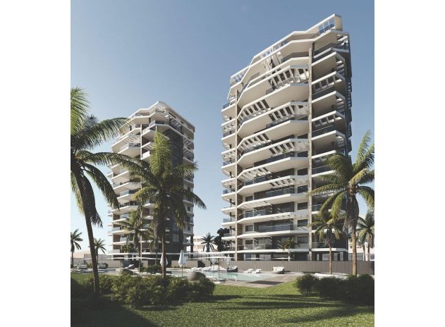Nieuwbouw Woningen - Appartement - Calpe - Playa Cantal Roig