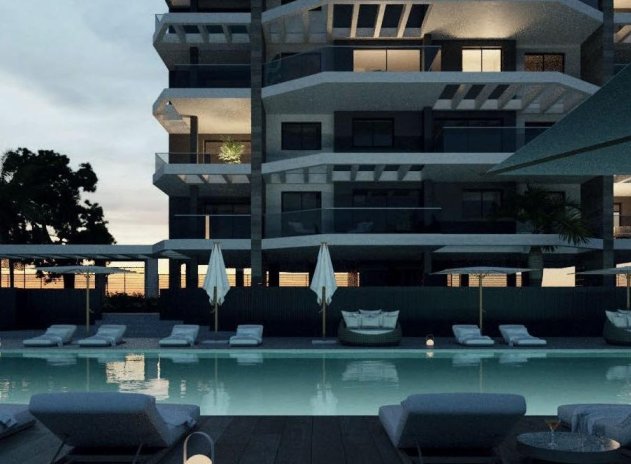 Nieuwbouw Woningen - Appartement - Calpe - Playa Cantal Roig