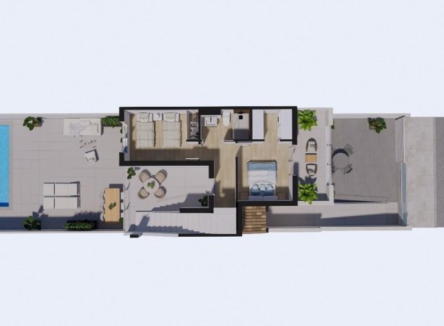 Nieuwbouw Woningen - Rijwoning - Los Alcazares - Serena Golf