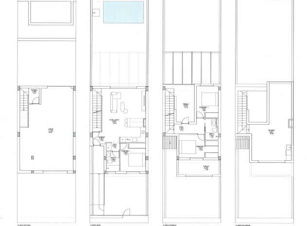 Nieuwbouw Woningen - Rijwoning - Los Alcazares - Serena Golf