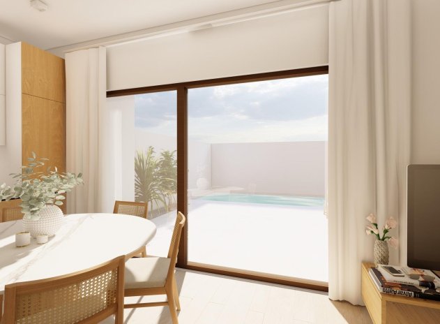 Nieuwbouw Woningen - Rijwoning - San Javier - pueblo