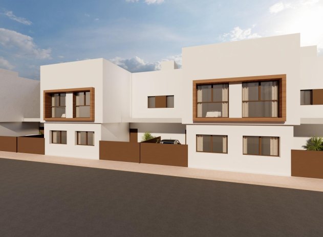 Nieuwbouw Woningen - Rijwoning - San Javier - pueblo