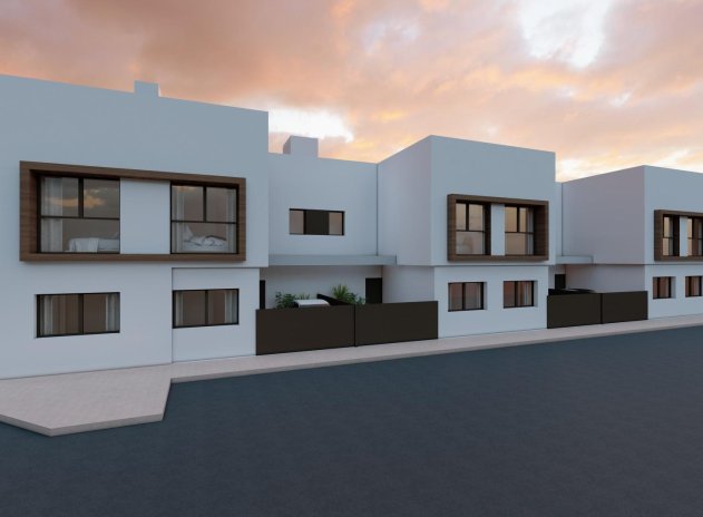 Nieuwbouw Woningen - Rijwoning - San Javier - pueblo