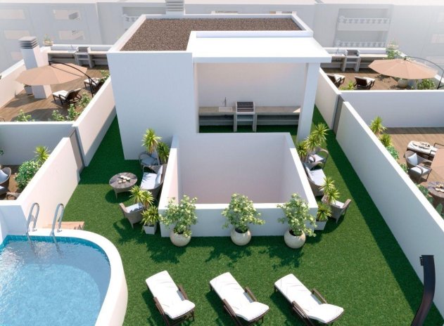 Nieuwbouw Woningen - Appartement - Torrevieja - Parque de las Naciones