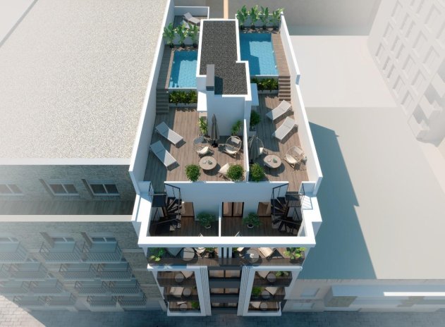 Neue Gebäude - Wohnung - Torrevieja - Playa del Cura