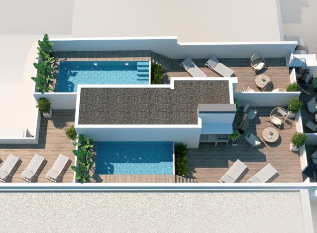 Nieuwbouw Woningen - Appartement - Torrevieja - Playa del Cura