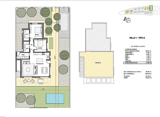 Neue Gebäude - Villa - Fuente Álamo - Hacienda del Alamo