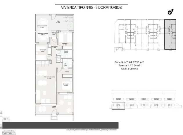 Nieuwbouw Woningen - Bungalow - Pilar de la Horadada - pueblo