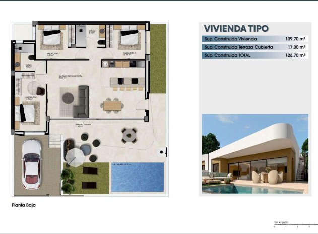 Nouvelle construction - Maison mitoyenne - Dolores