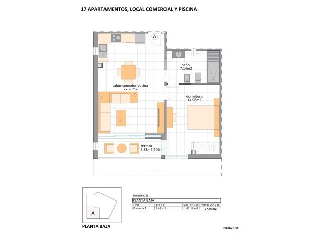 Nieuwbouw Woningen - Appartement - San Pedro del Pinatar - Lo pagan
