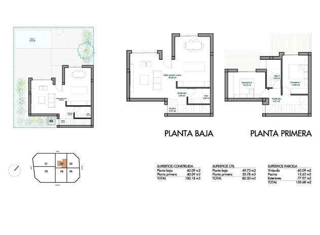 Nieuwbouw Woningen - Rijwoning - Torre Pacheco - El Alba