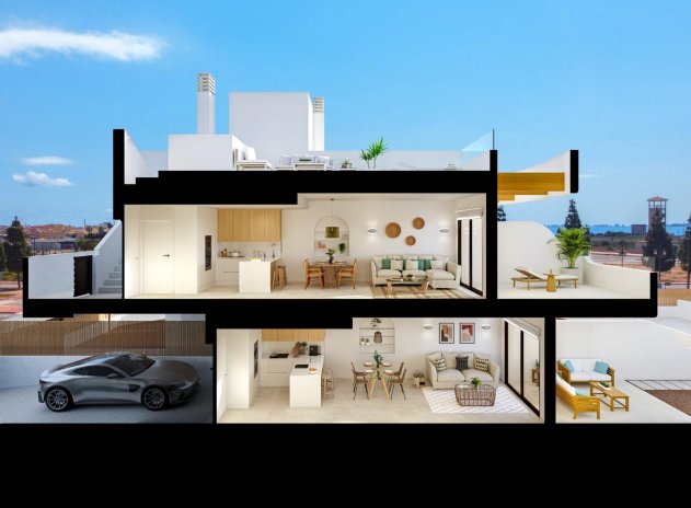 Nieuwbouw Woningen - Villa - Los Alcazares - La Serena Golf