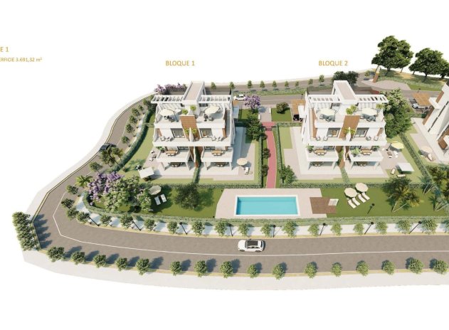 Nieuwbouw Woningen - Appartement - Fuente Álamo - Hacienda del Alamo