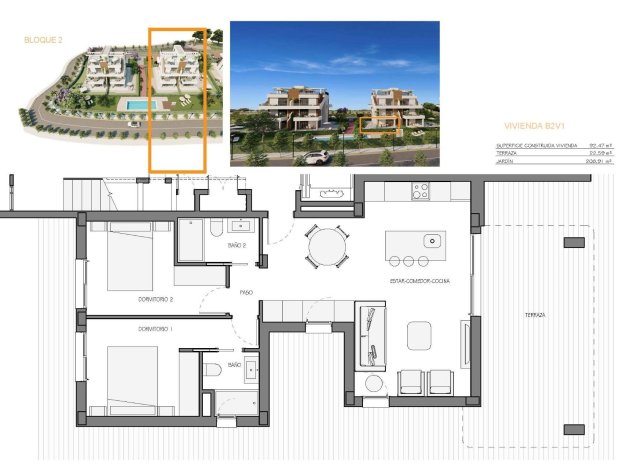 Nieuwbouw Woningen - Appartement - Fuente Álamo - Hacienda del Alamo