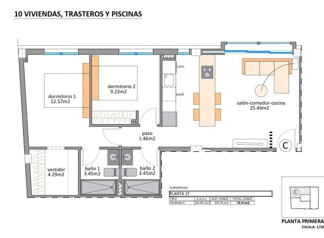 Nieuwbouw Woningen - Appartement - San Pedro del Pinatar - Lo pagan