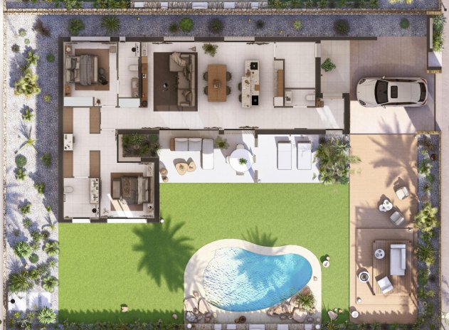 Nieuwbouw Woningen - Villa - Banos y Mendigo - Altaona Golf