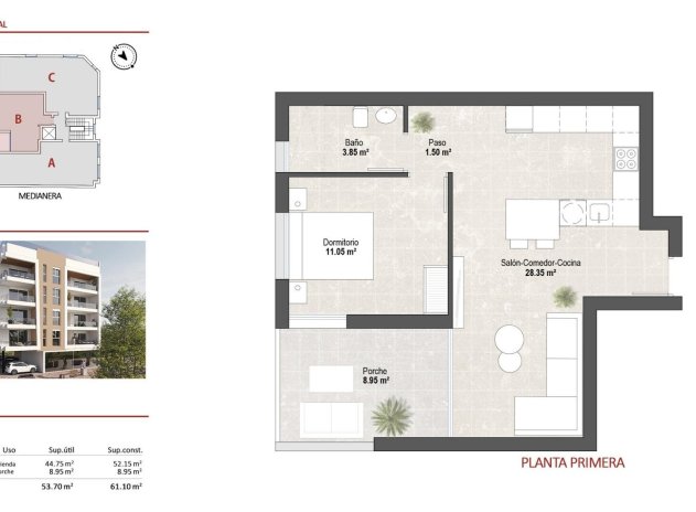 Nieuwbouw Woningen - Appartement - San Pedro del Pinatar - Lo pagan