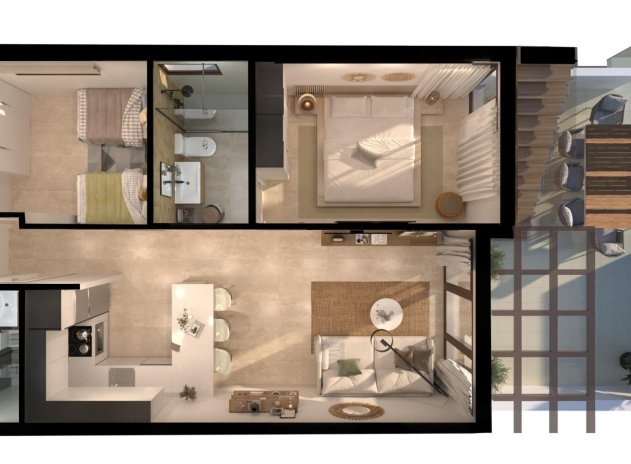 Neue Gebäude - Wohnung - Vera - Vera Playa